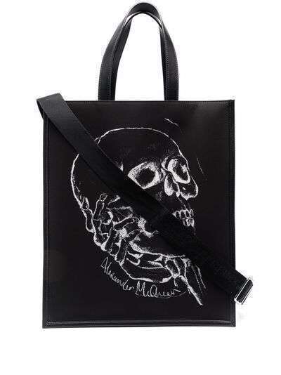 Alexander McQueen сумка-тоут с декором Skull