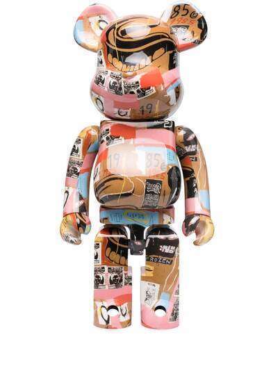Medicom Toy фигурка Andy Warhol x Jean Michel Basquiat Bearbrick