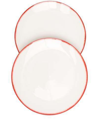 Ann Deumelemeester X Serax набор из двух фарфоровых тарелок
