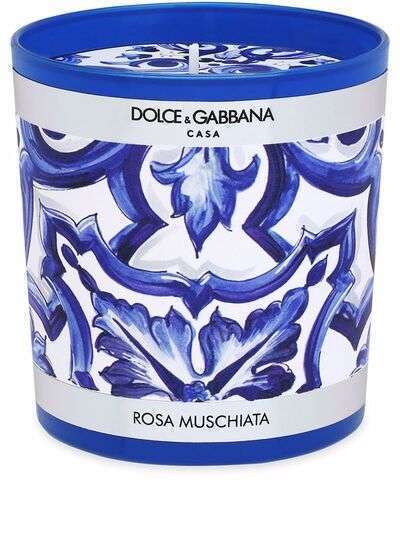 Dolce & Gabbana свеча с узором