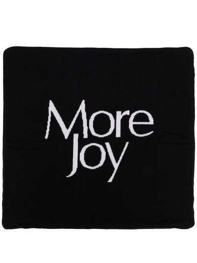 More Joy подушка с логотипом