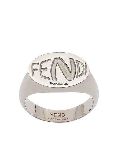 Fendi перстень с логотипом