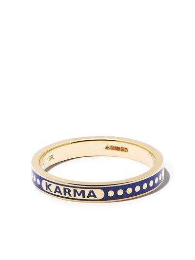Foundrae кольцо Karma из желтого золота