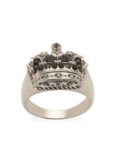 Dolce & Gabbana кольцо из белого золота с бриллиантами