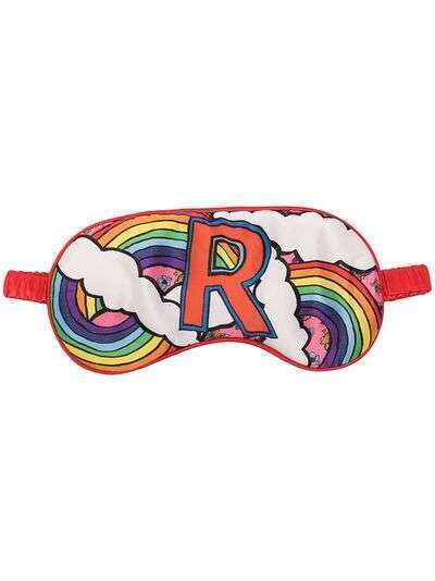 Jessica Russell Flint шелковая маска R For Rainbow