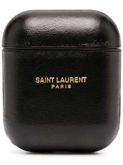 Saint Laurent футляр для AirPods с логотипом