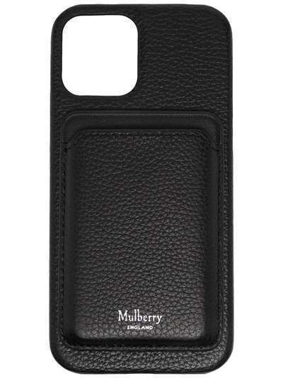 Mulberry чехол для iPhone 12 с логотипом