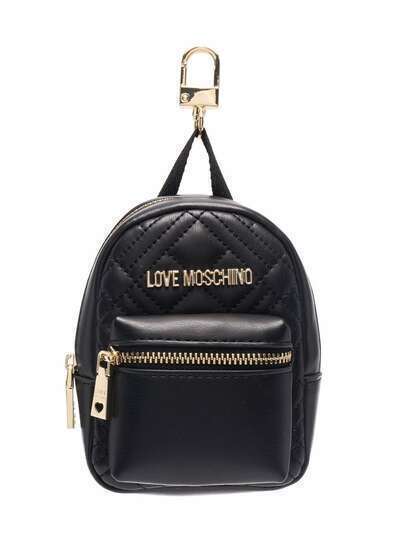 Love Moschino брелок с подвеской в форме рюкзака
