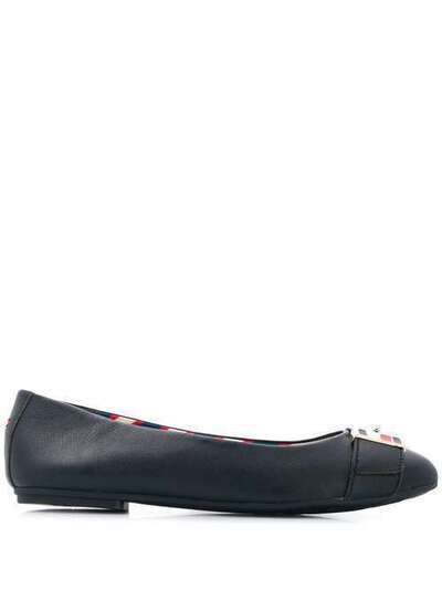 Tommy Hilfiger strap detail ballerina shoes FW0FW04487