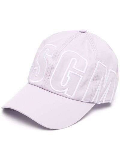 MSGM logo-print cotton cap