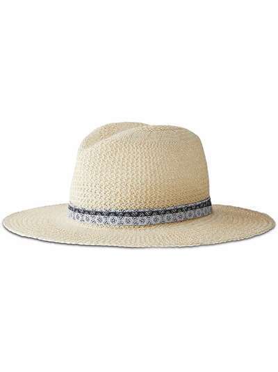 Maison Michel соломенная шляпа Mini Kendall