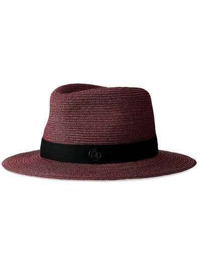 Maison Michel плетеная шляпа Andre