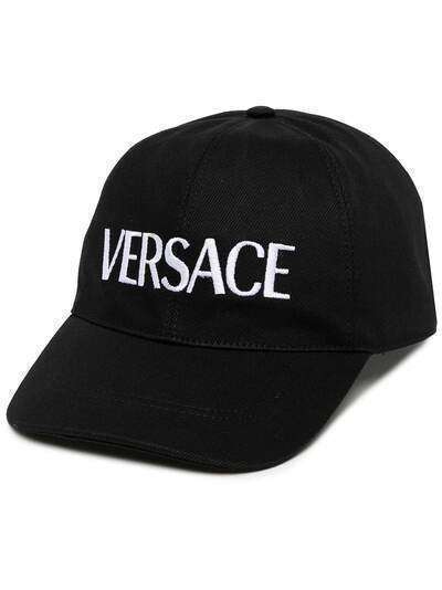 Versace бейсболка с узором Greca