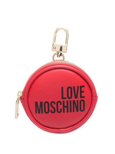 Love Moschino круглый кошелек с логотипом