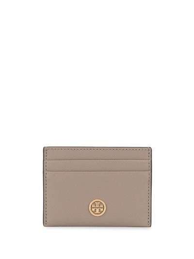 Tory Burch картхолдер Robinson с металлическим логотипом