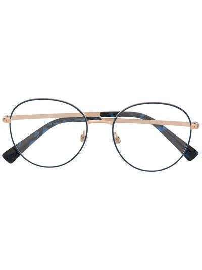 Valentino Eyewear очки Rockstud в круглой оправе