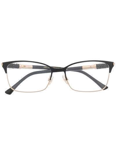 Jimmy Choo Eyewear очки в прямоугольной оправе