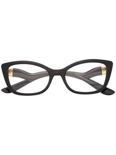 Dolce & Gabbana Eyewear очки в оправе 'кошачий глаз'