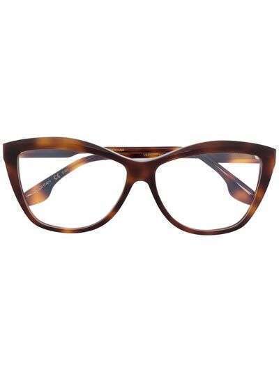 Victoria Beckham Eyewear очки в оправе черепаховой расцветки