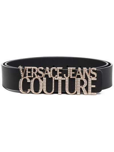 Versace Jeans Couture ремень с пряжкой-логотипом