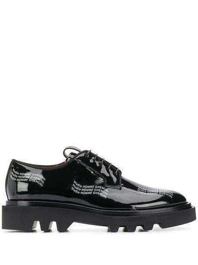 Givenchy туфли Studio Homme на шнуровке BH101XH0LF