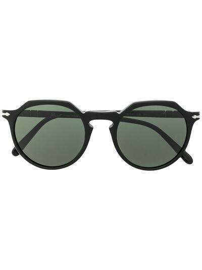 Persol солнцезащитные очки PO3281S в круглой оправе