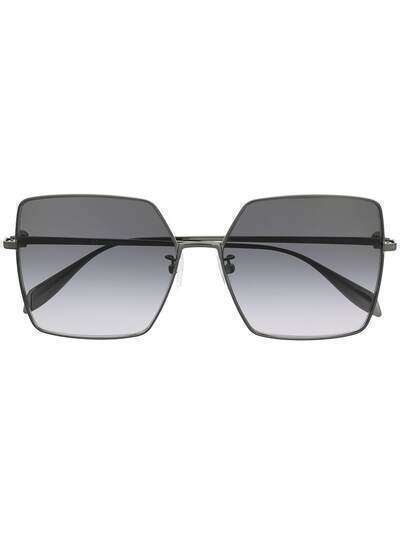 Alexander McQueen Eyewear солнцезащитные очки AM0273S в квадратной оправе