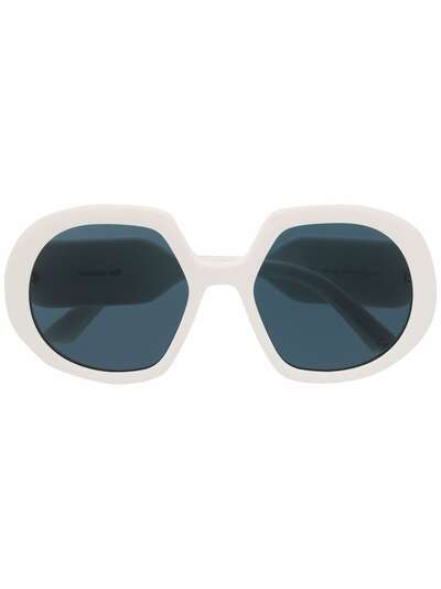 Dior Eyewear солнцезащитные очки Bobby в массивной оправе