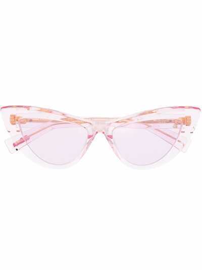 Balmain Eyewear солнцезащитные очки в оправе 'кошачий глаз'