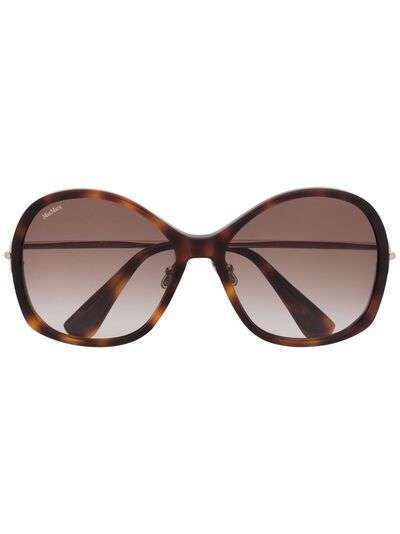 Max Mara солнцезащитные очки в оправе черепаховой расцветки
