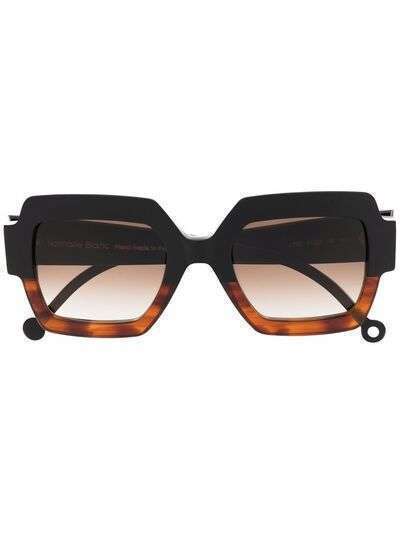 NATHALIE BLANC PARIS солнцезащитные очки Lydie в массивной оправе