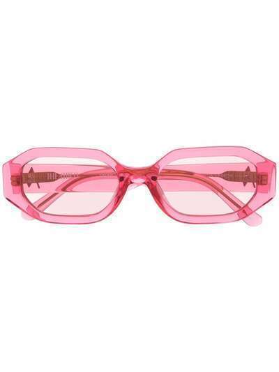 The Attico солнцезащитные очки Irene в шестиугольной оправе