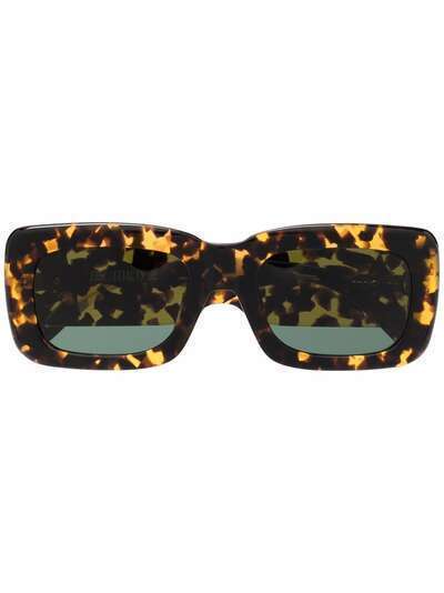Linda Farrow солнцезащитные очки в оправе черепаховой расцветки