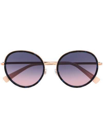 Valentino Eyewear очки Rockstud в круглой оправе