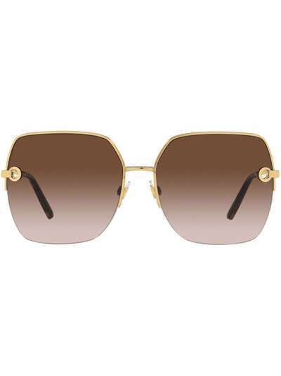 Dolce & Gabbana Eyewear солнцезащитные очки с градиентными линзами