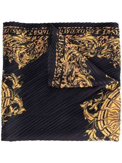 Versace Jeans Couture шарф с принтом и складками