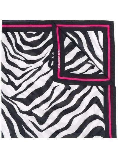 Karl Lagerfeld шарф K/Zebra