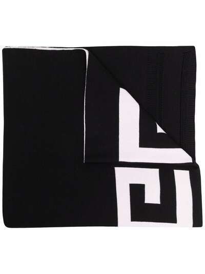 Givenchy шарф вязки интарсия с логотипом