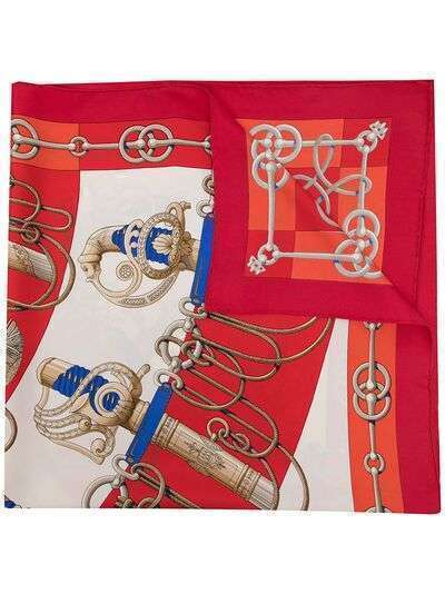 Hermès шелковый платок Cliquetis 1972-го года