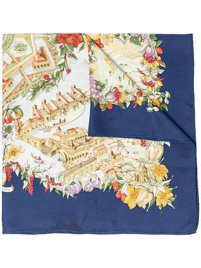 Hermès шелковый платок Au Pays de Cocagne pre-owned