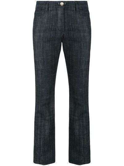 Chanel Pre-Owned длинные джинсовые брюки