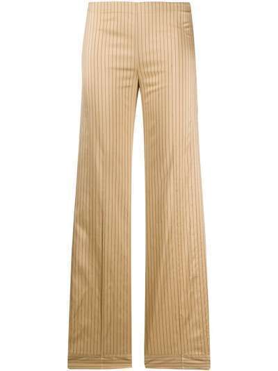 Romeo Gigli Pre-Owned полосатые брюки широкого кроя 1990-х годов