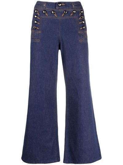 Comme Des Garçons Pre-Owned расклешенные джинсы 2005-го года
