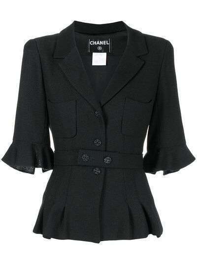 Chanel Pre-Owned жакет 2010-х годов с оборками