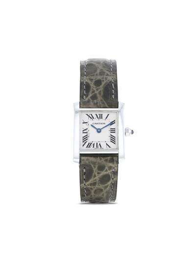 Cartier наручные часы Tank Française pre-owned 20 мм 1990-х годов