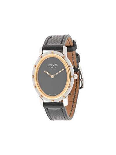 Hermès наручные часы Clipper Oval pre-owned 26 мм