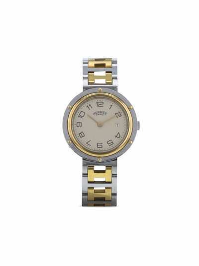 Hermès наручные часы Clipper pre-owned 30 мм 1990-х годов