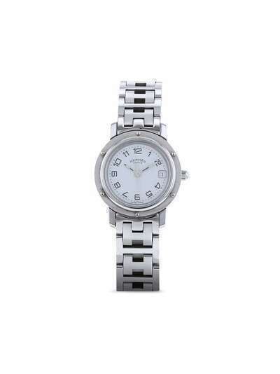 Hermès наручные часы Clipper pre-owned 24 мм 1990-х годов