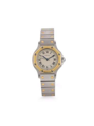 Cartier наручные часы Santos Ronde pre-owned 24 мм 1990-х годов