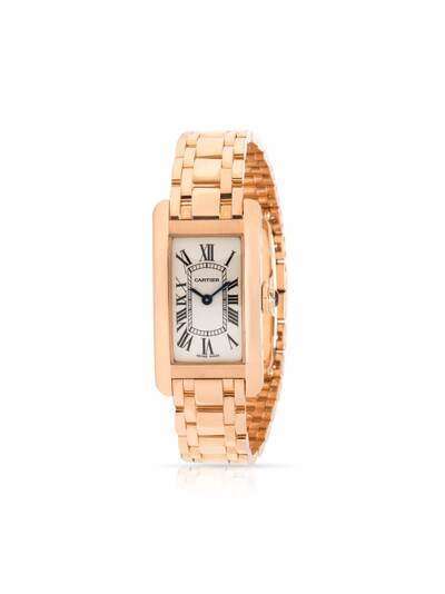 Cartier наручные часы Tank Americaine pre-owned 22 мм